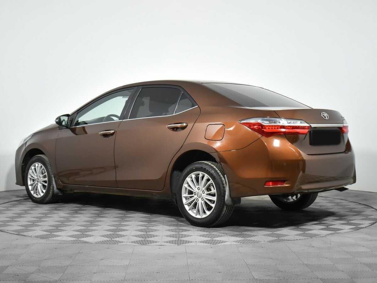 Toyota Corolla, 2016 Фото №7