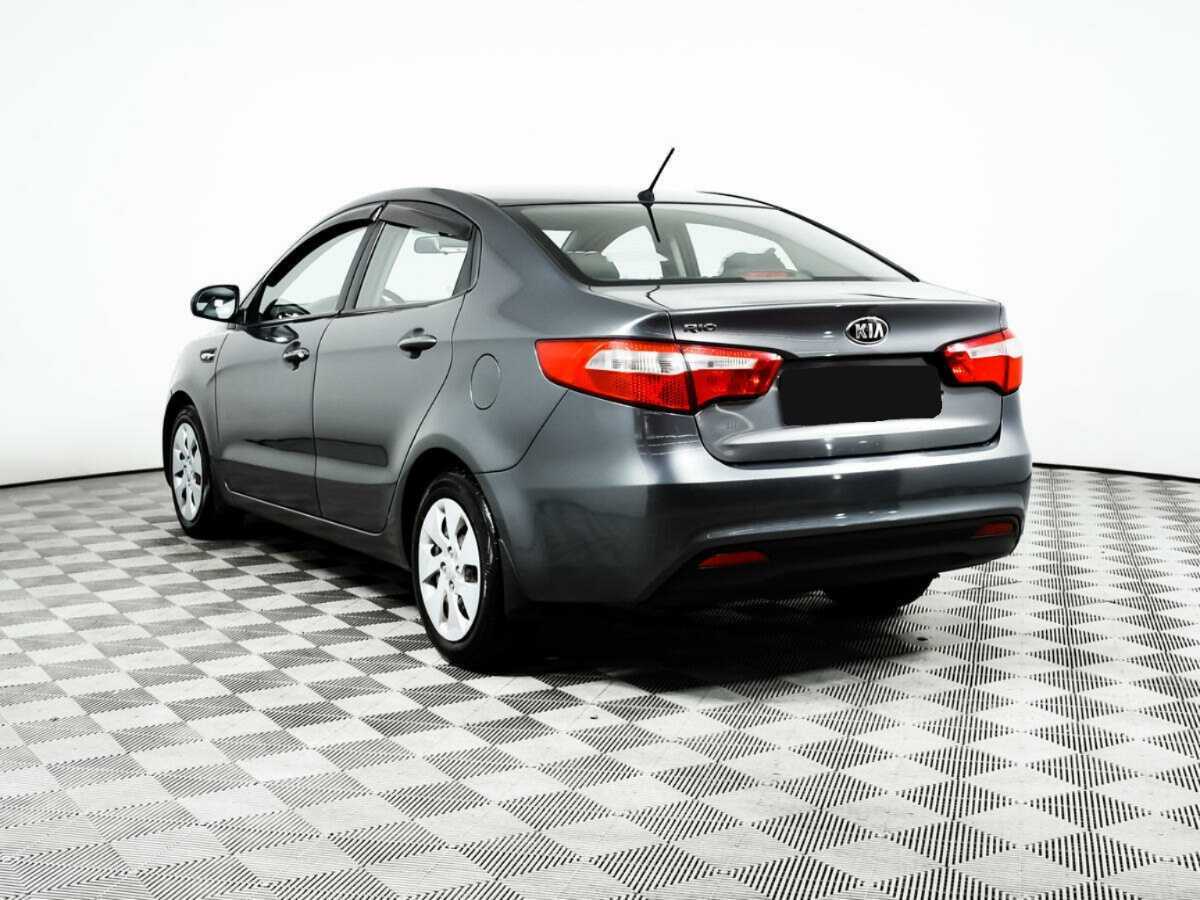 Kia Rio, 2014 Фото №7
