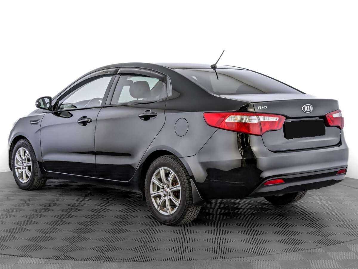 Kia Rio 5-speed, 2014 Фото №7