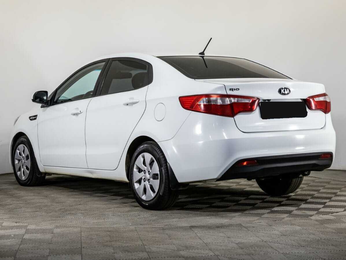 Kia Rio, 2014 Фото №7
