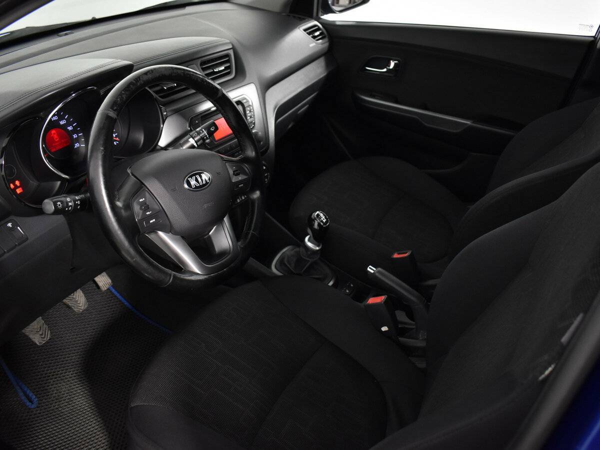 Kia Rio 5-speed, 2013 Фото №9