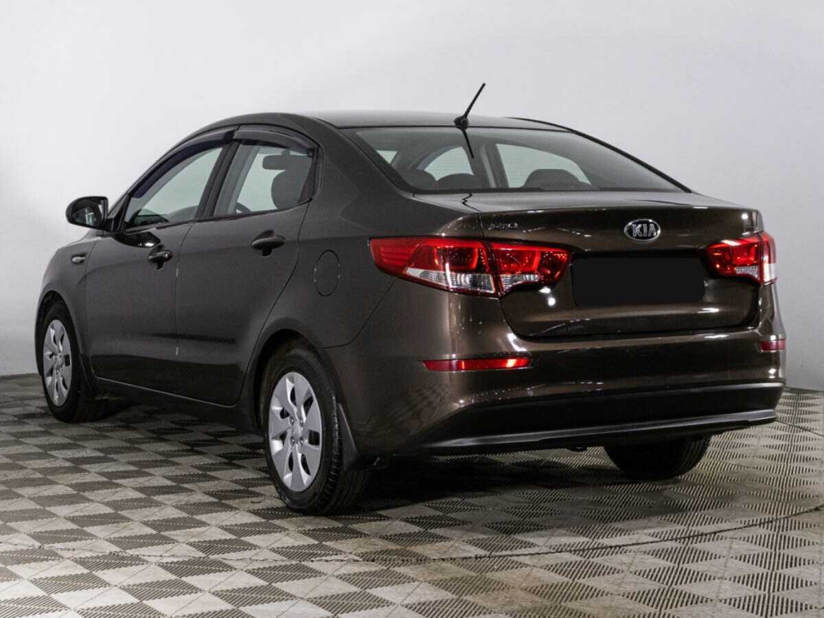Kia Rio, 2016 Фото №7