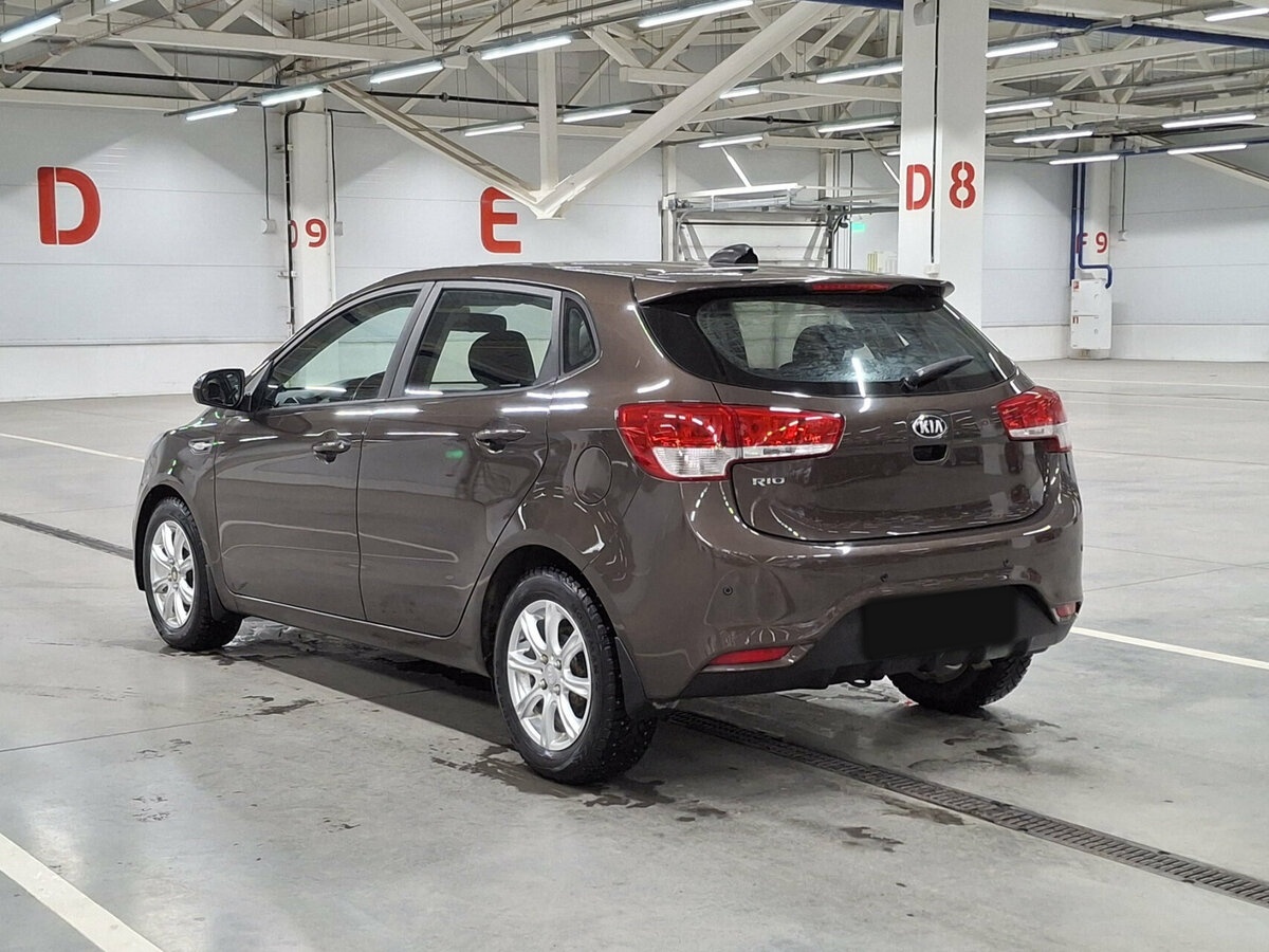 Kia Rio III Рестайлинг, 2017 Фото №7
