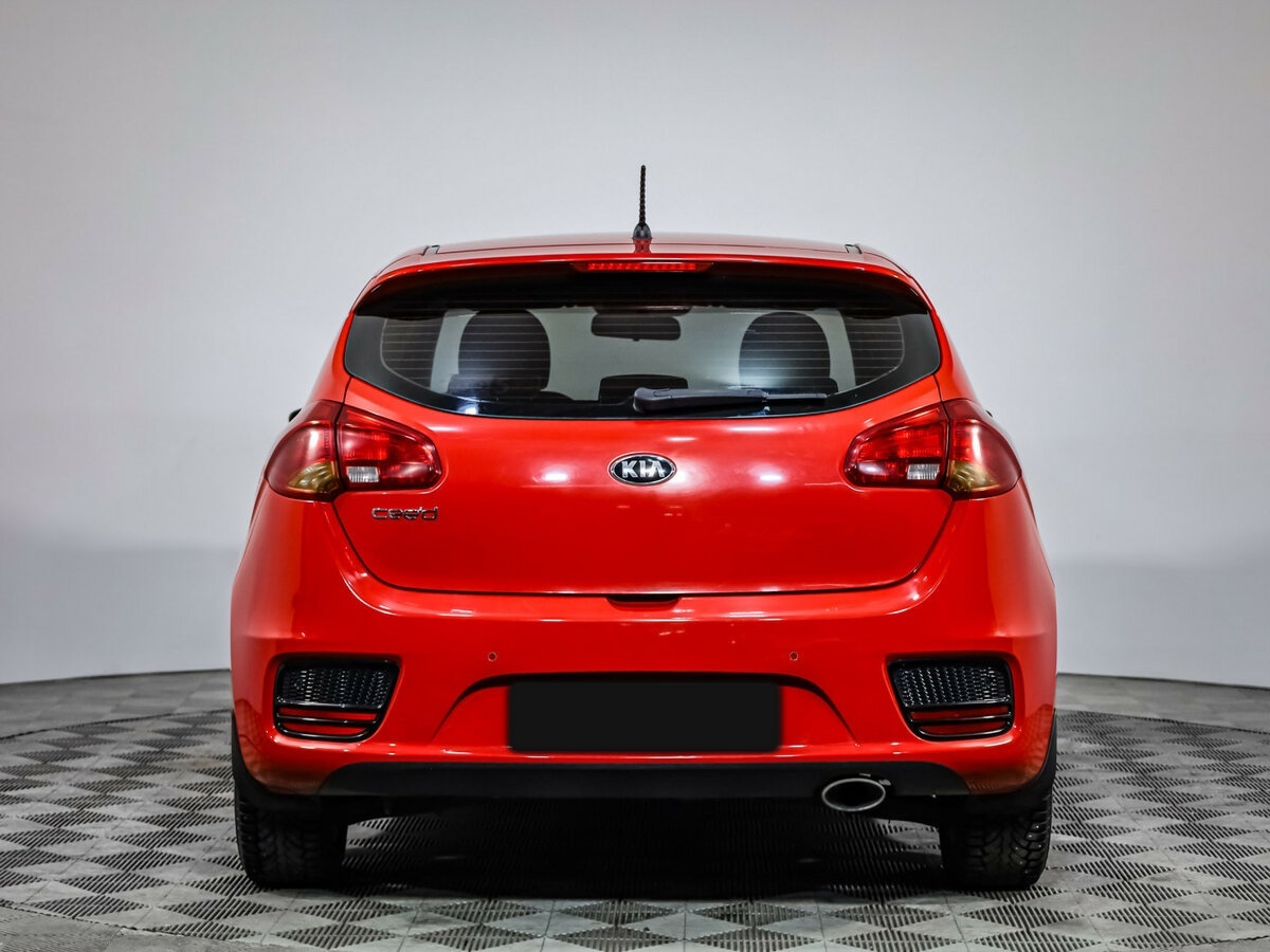 Kia Ceed II Рестайлинг, 2016 Фото №5