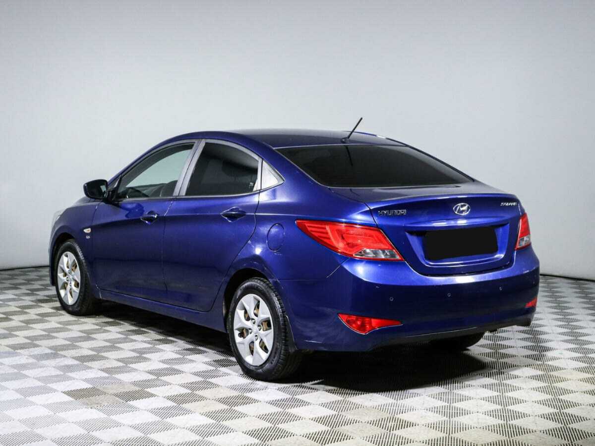 Hyundai Solaris, 2015 Фото №7