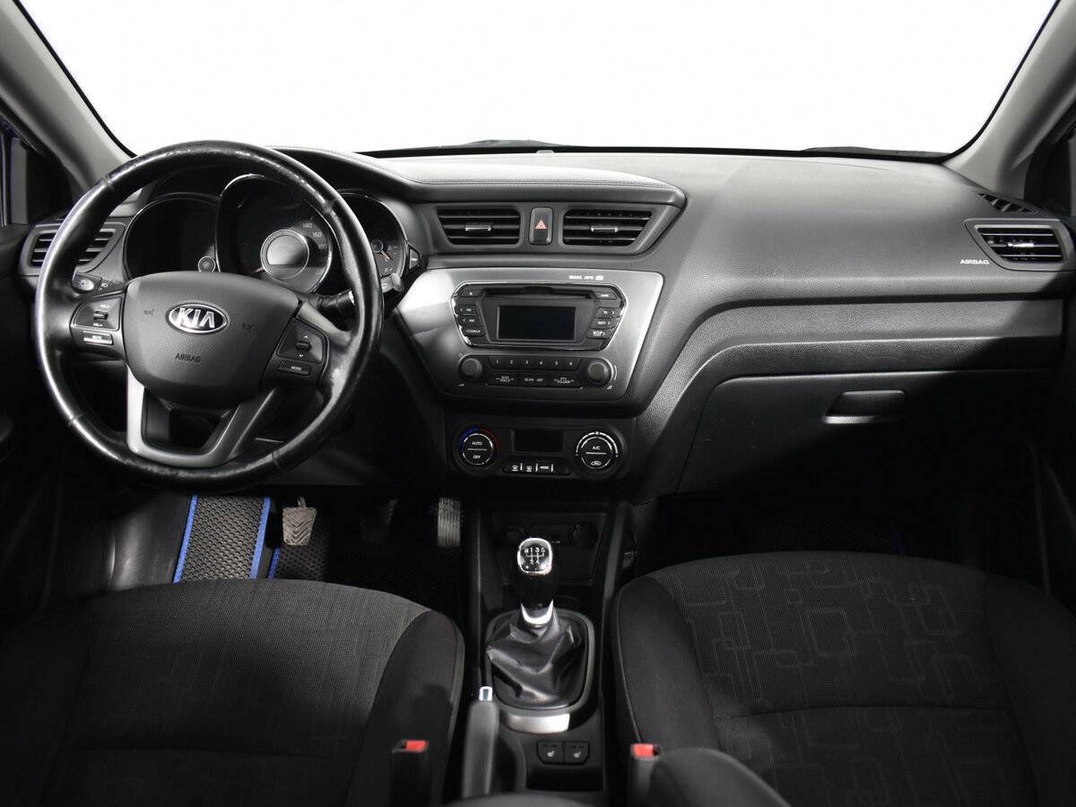 Kia Rio 5-speed, 2013 Фото №11