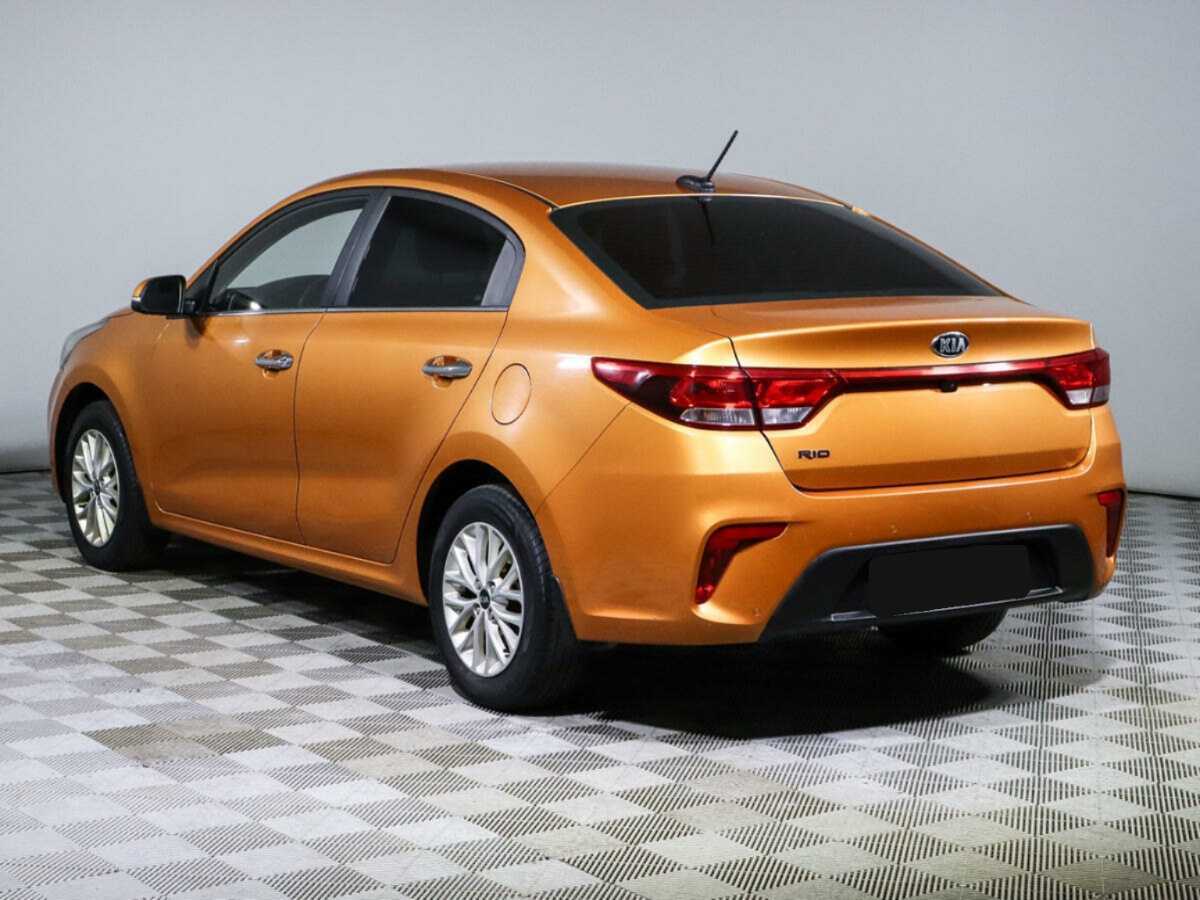 Kia Rio, 2017 Фото №6