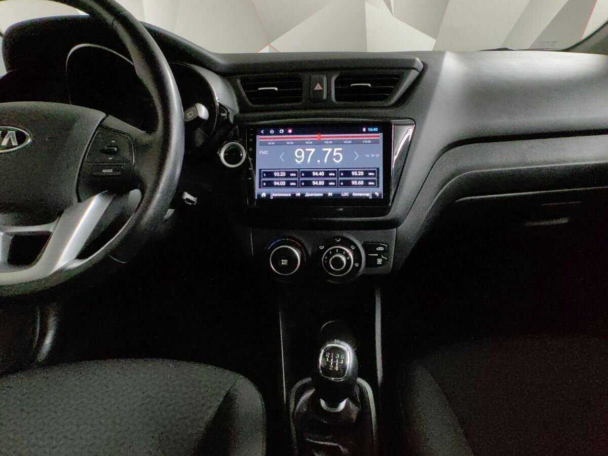 Kia Rio 5-speed, 2014 Фото №13