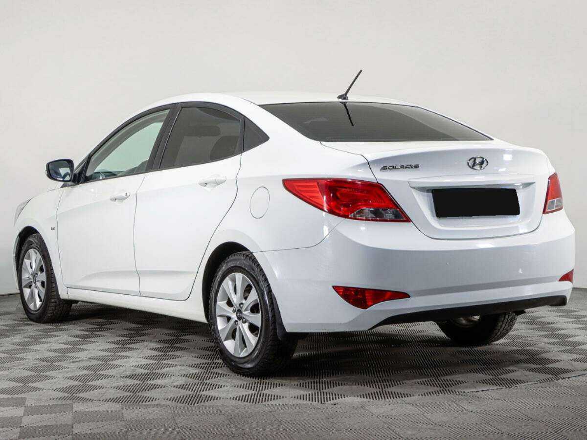 Hyundai Solaris, 2016 Фото №6