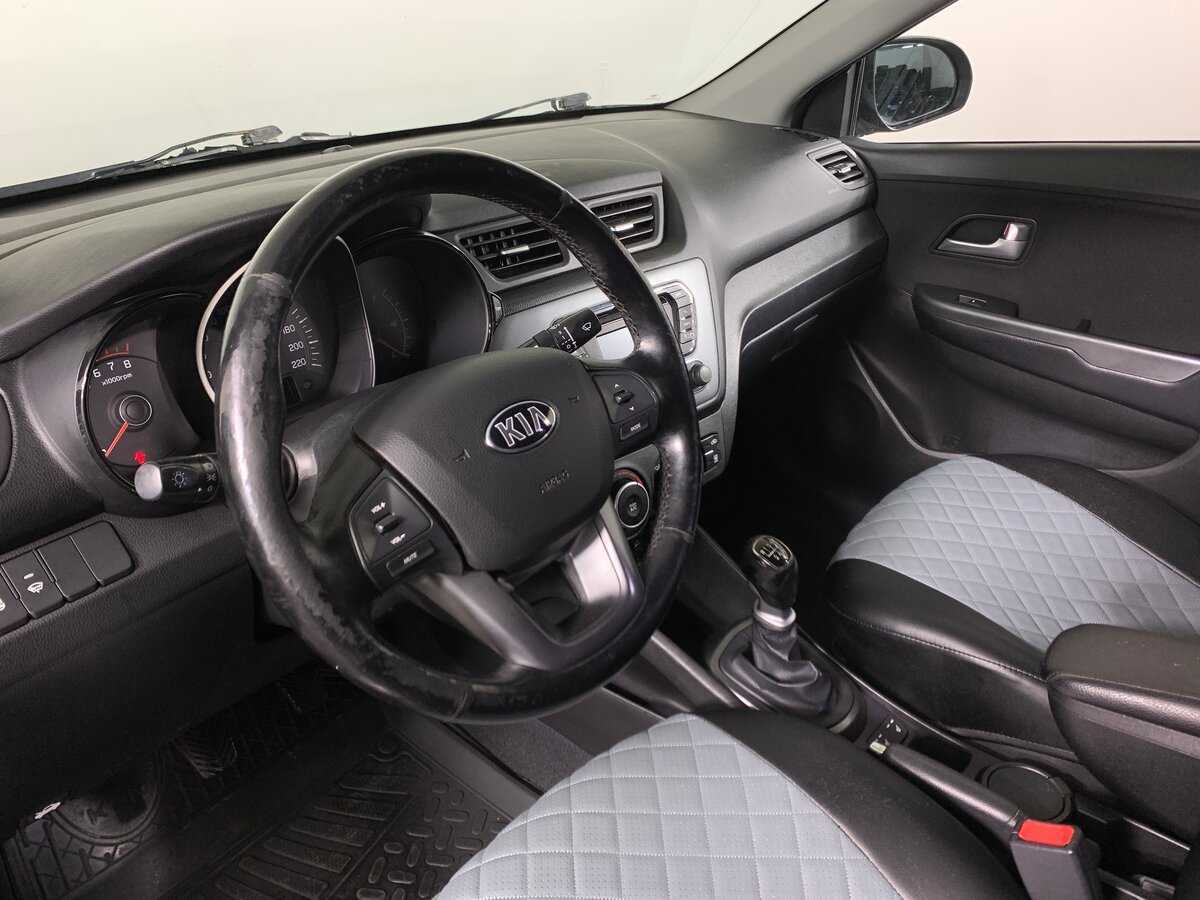 Kia Rio 5-speed, 2014 Фото №9
