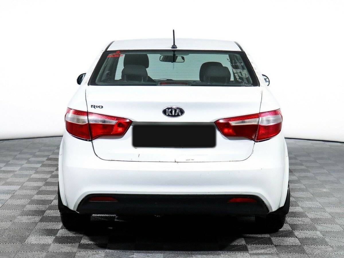 Kia Rio 4-speed, 2013 Фото №5